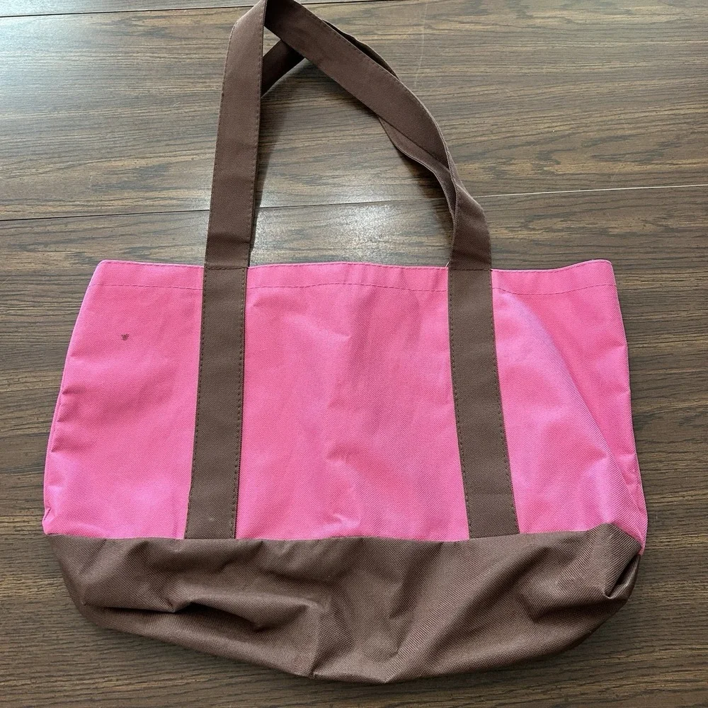 Oprah‎ Magazine Live Your Best Life Pink Brown Tote Y2K Collectible